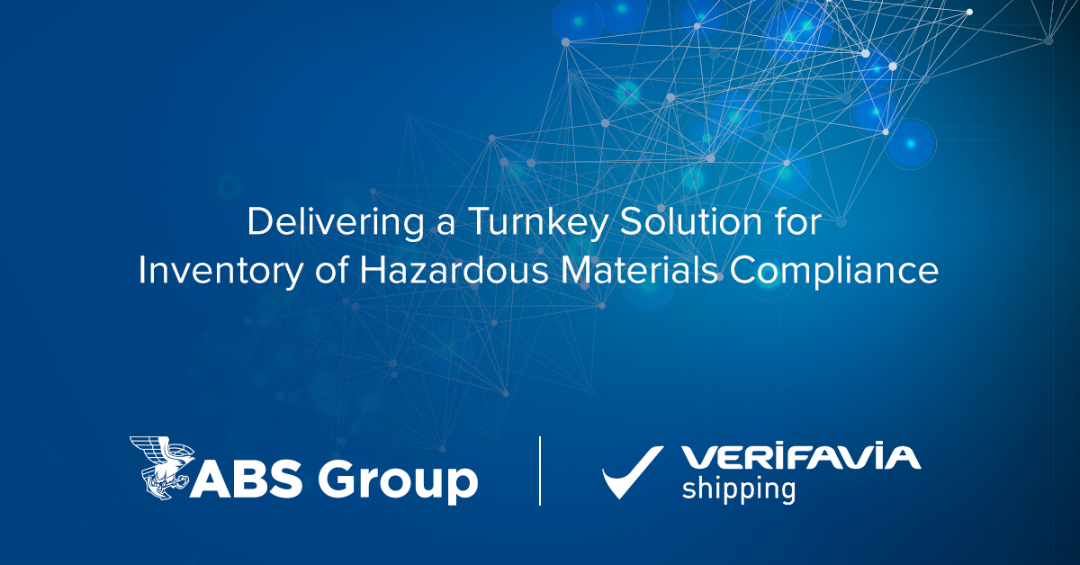 ABS Consulting and Verifavia Shipping Partner to Deliver Turnkey IHM